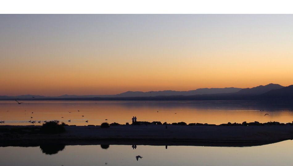 Salton Sea Sunset 2 by Tim Jepson