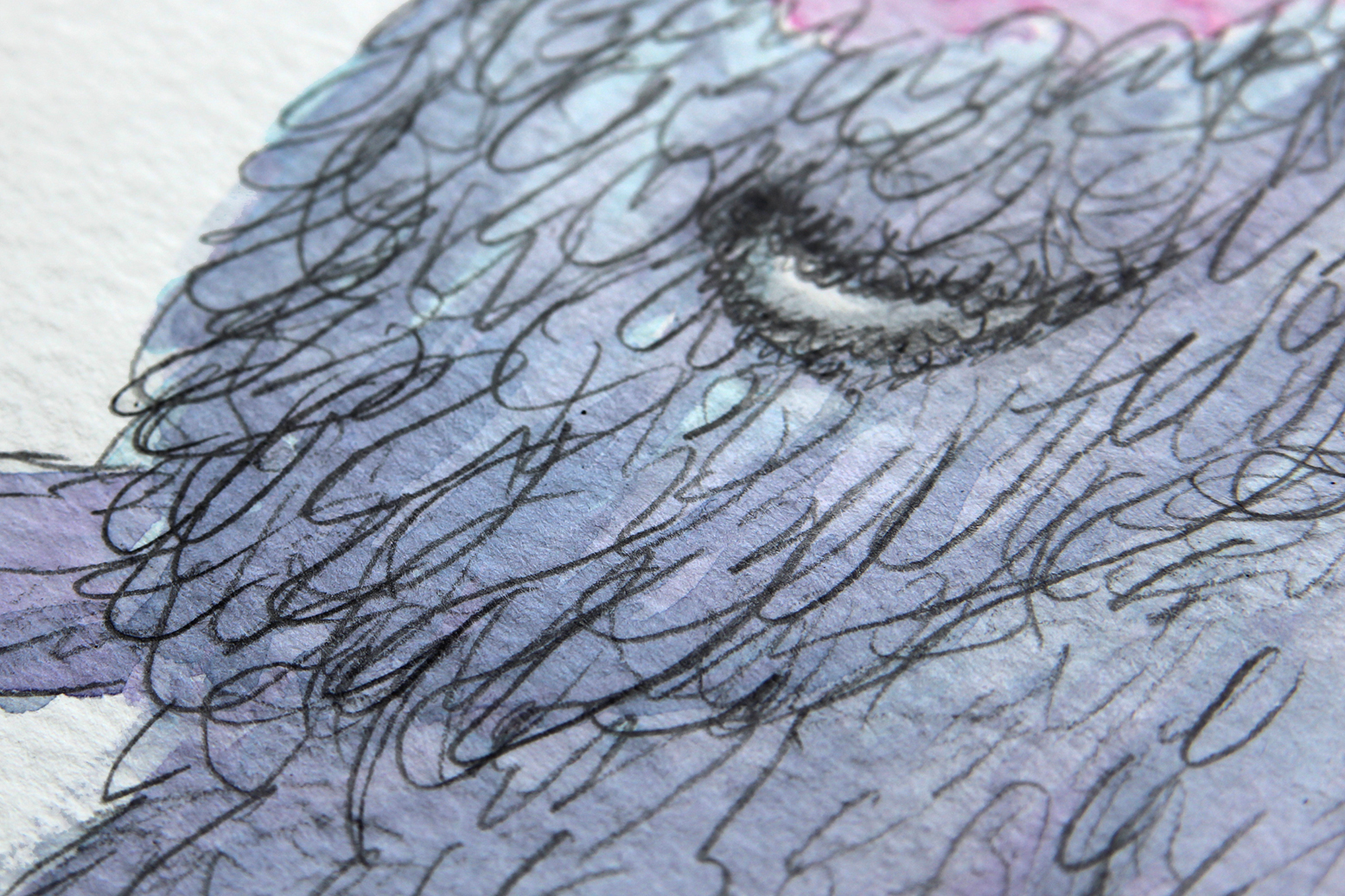 Troll watercolor by Tim Jepson.